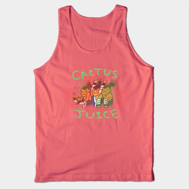 Cactus Juice Tank Top by sky665